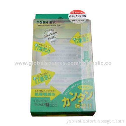 PET Plastic Box, Wholesale for Phone Case, 0.18-1.0mm Thickness Range, Various Colors Available